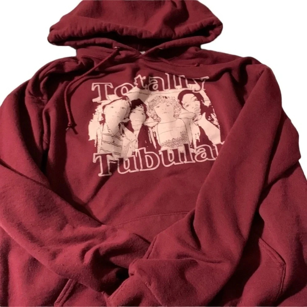 STRANGER Things large maroon hoodie